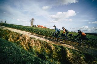 Ten Dam riding the Alternative Tour of Flanders