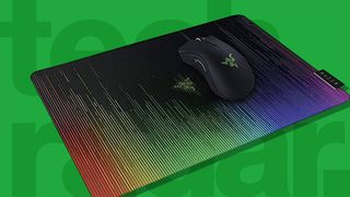 Best gaming mouse pads against a green TechRadar background