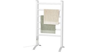 DrySoon Heated Towel Airer on a white background