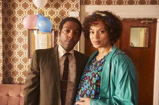 A CPL production for ITV. Pictured: ANGELA GRIFFIN as Nita and DON GILET as Kieran. This image is the copyright of ITV and must only be used in relation to Brief Encounters.