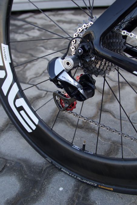 The Dura Ace rear mech