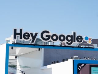 A Google Logo at CES