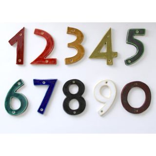 Mid Century Modern Address Numbers