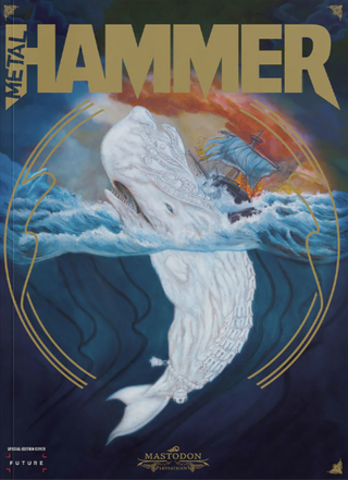 Metal Hammer issue 391 limited edition with a cover inspired by Mastodon’s Leviathan album