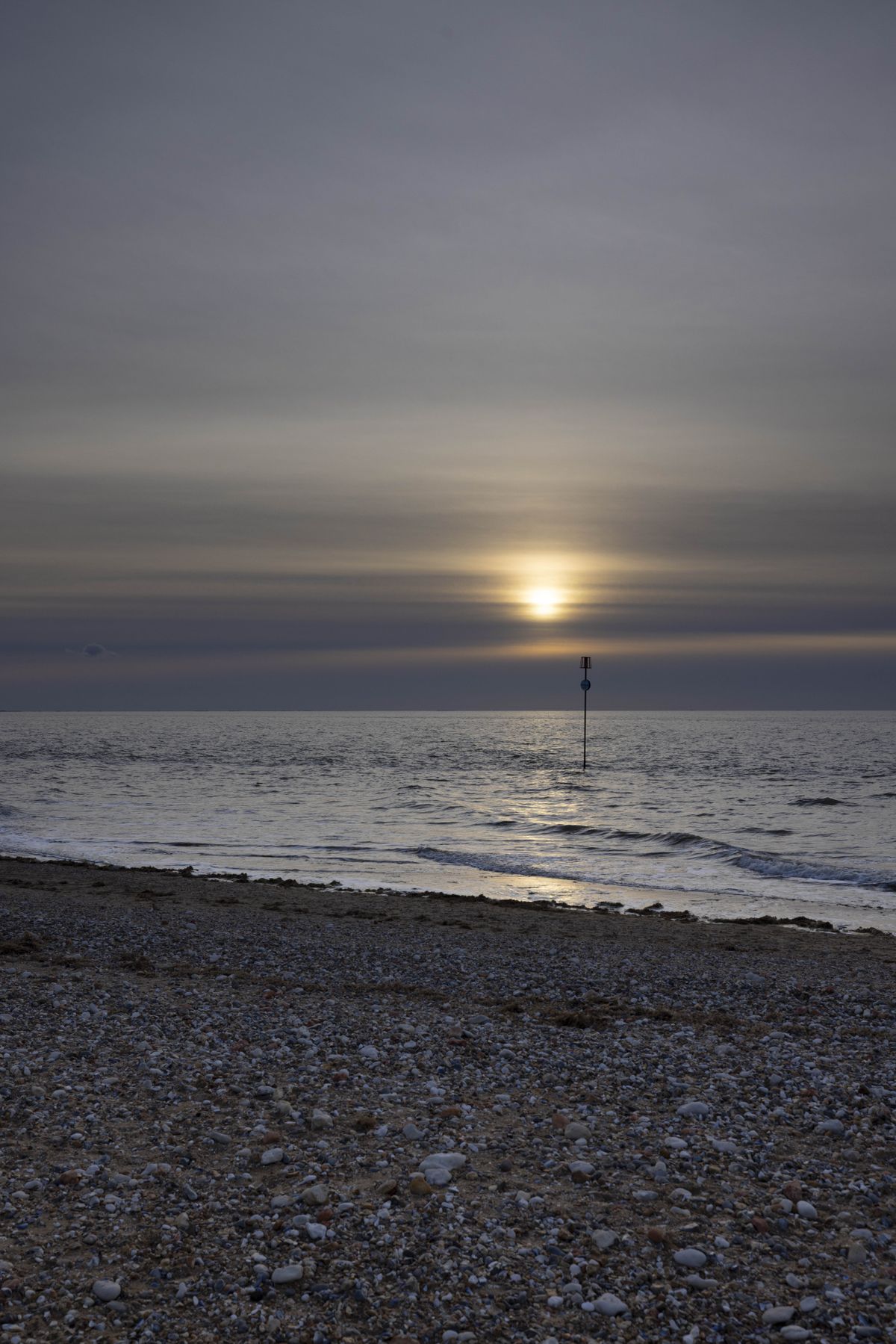 Cokin Nuances Image Quality Test Image of a sunset at a beach
