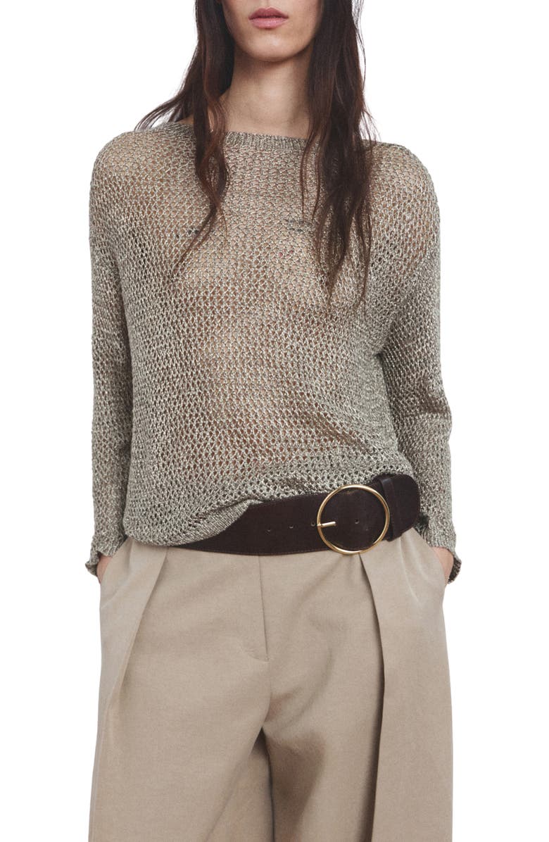 Luli Jersey Open Stitch Sweater
