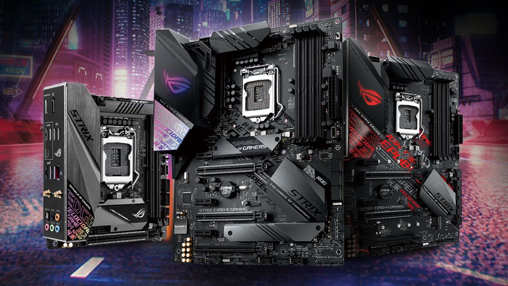 Asus Z390 motherboards