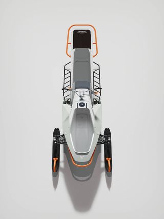 Vidde Alfa electric snowmobile, designed by Pininfarina