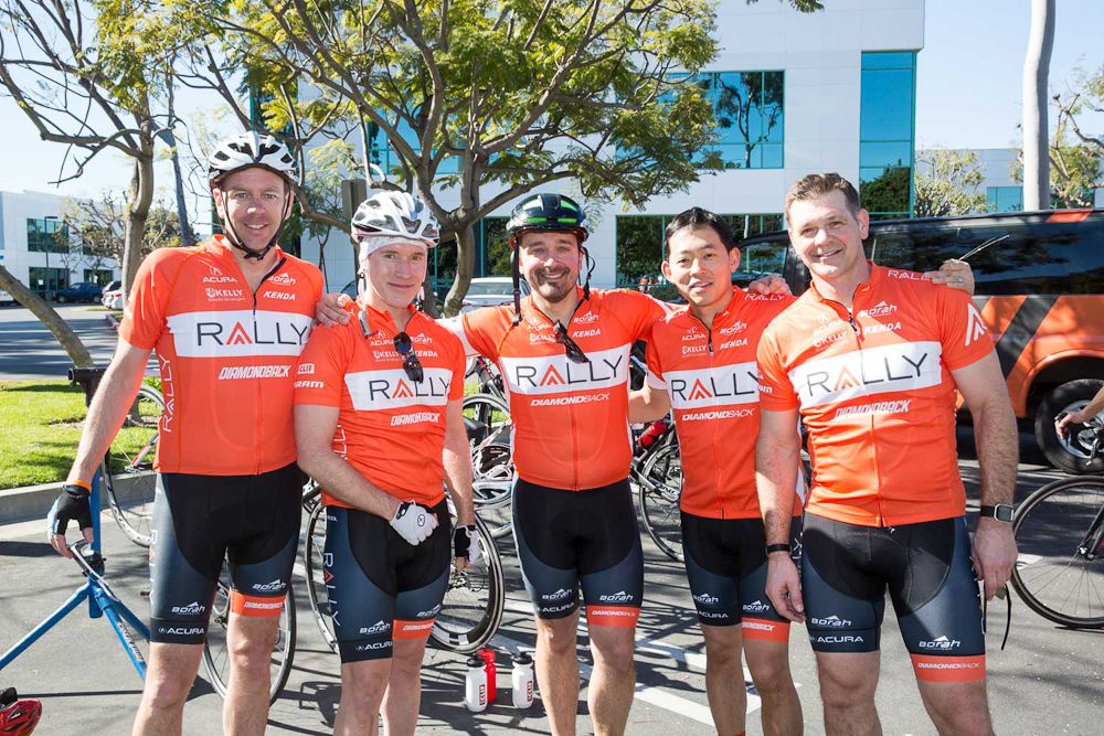 From San Francisco to Los Angeles, Rally Health's management team came along for the ride in Torrance.