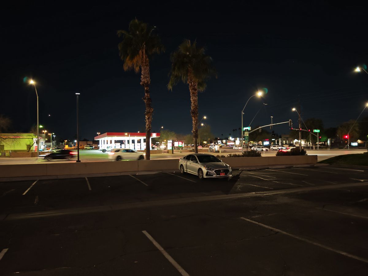 A photo captured with the Honor Magic 7 Pro in a low light situation.