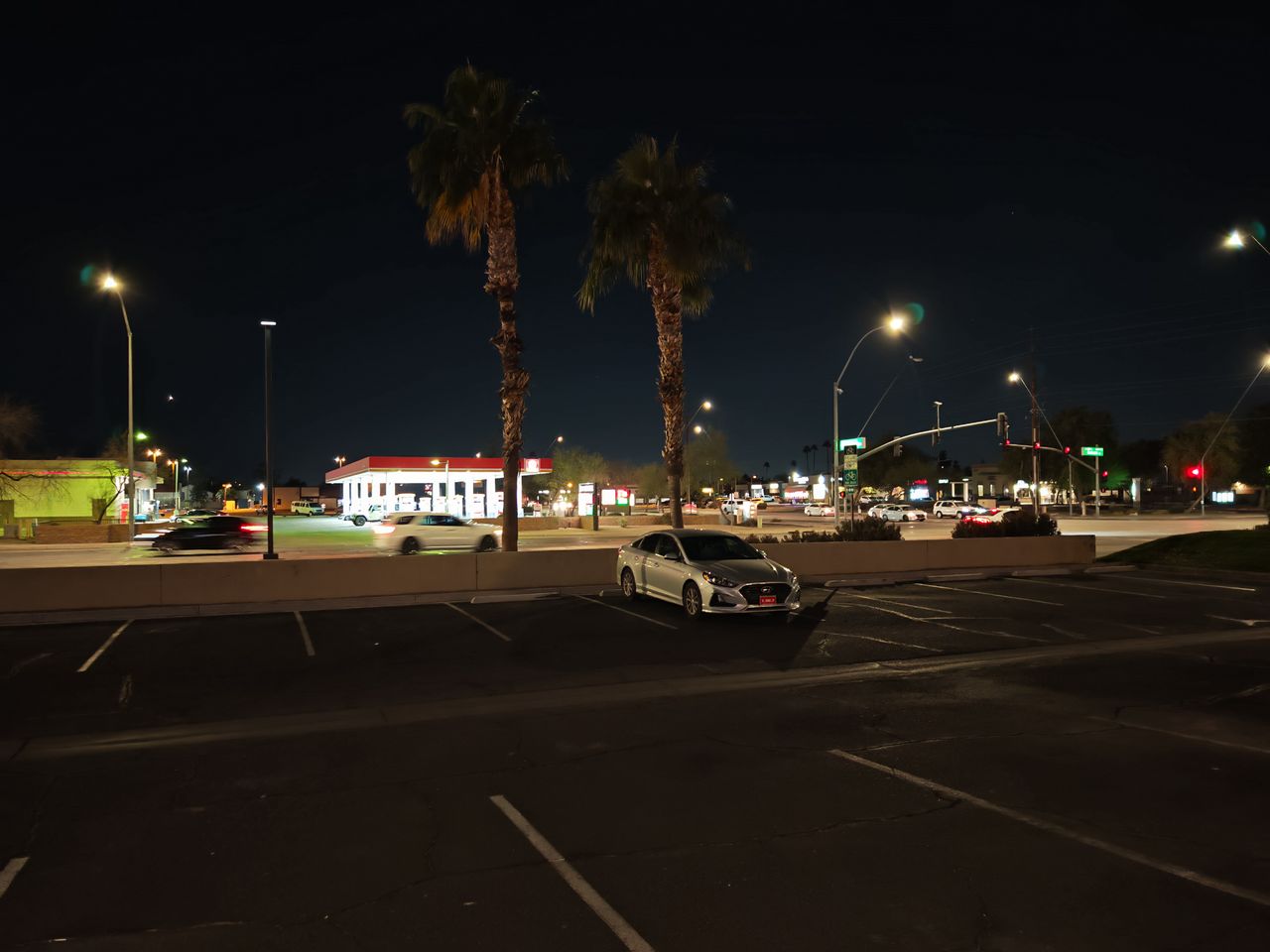 A photo captured with the Honor Magic 7 Pro in a low light situation.