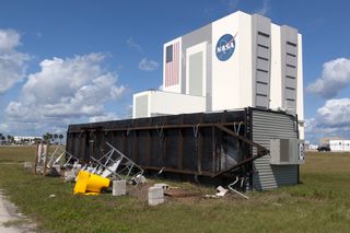 NASA KSC Irma damage