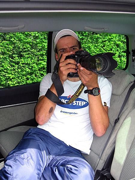 Steegmans takes over the camera