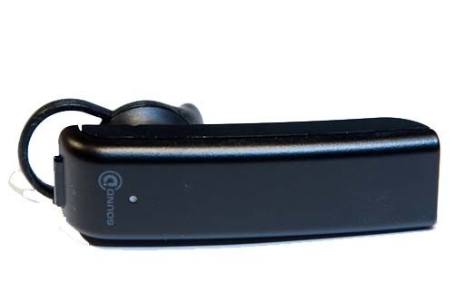 This image shows the Sound ID 400 Bluetooth headset. The wireless headset is simple to use and pair with any Bluetooth-enabled device.