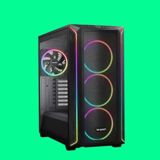 One of the best PC cases on a colorful background.