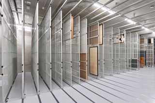Storage facilities at the new boijmans depot