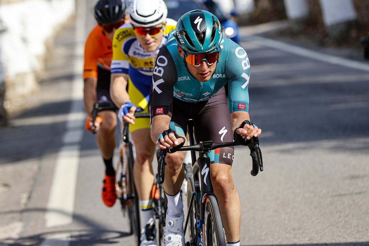 Clasica de Almeria 2022 - 35th Edition - El Ejido - Roquetas de Mar 188,2 km - 13/02/2022 - Lukas Postlberger (AUT - Bora - Hansgrohe) - photo Luis Angel Gomez/SprintCyclingAgency&Acirc;&copy;2022