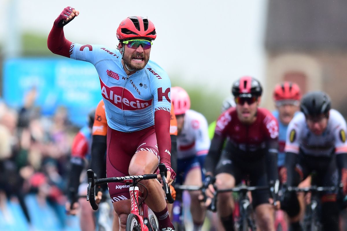 Rick Zabel (Katusha-Alpecin) wins stage 2 of Tour de Yorkshire