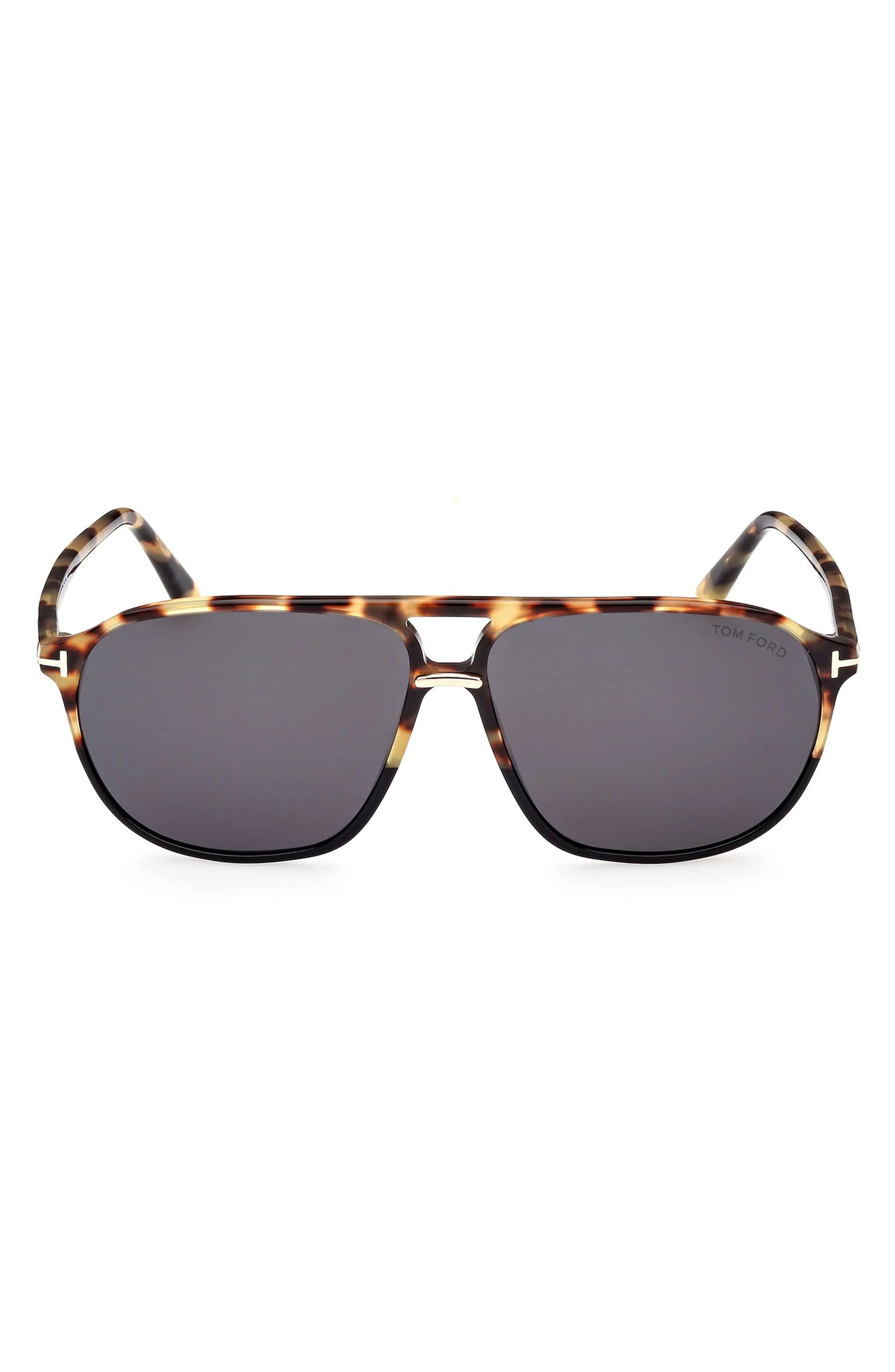 TOM FORD, Bruce 61mm Polarized Navigator Sunglasses