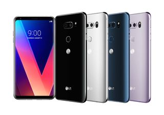 The LG V30 will be available in Aurora Black, Cloud Silver, Moroccan Blue and Lavender Violet