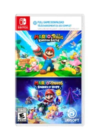 Ubisoft Mario + Rabbids Dual Pack - Amazon Exclusive, Nintendo Switch (code in a Box)