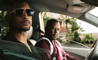 will smith and martin lawrence ride in a car in 'bad boys 2'