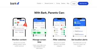 Bark website screenshot