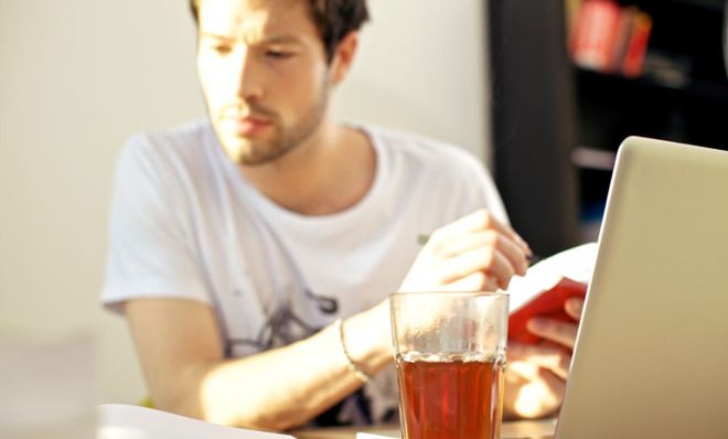 Drinking student