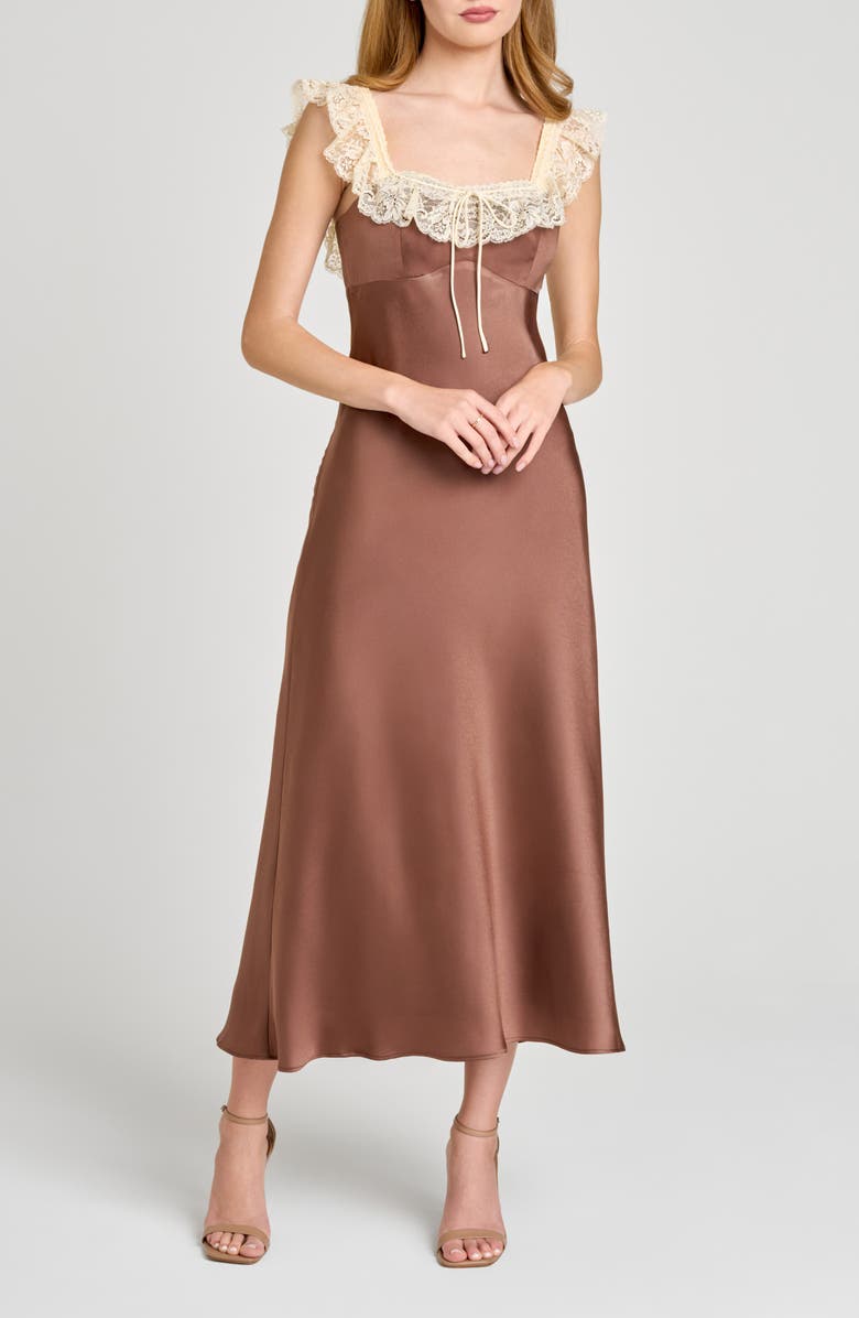 Ella Lace Trim Slipdress