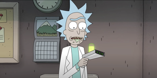 rick sanchez rick and morty adult swim screenshot