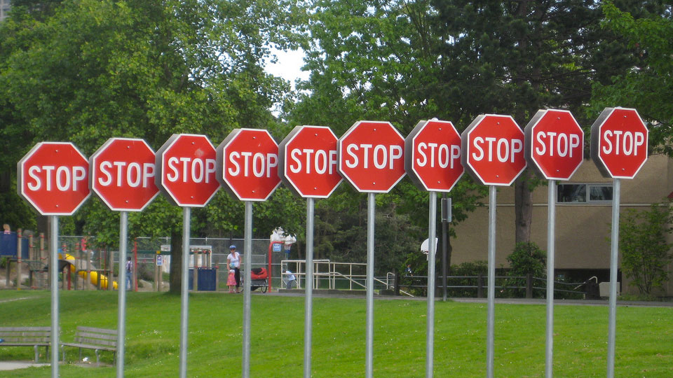 Driverless cars can be tricked with simple stickers on road signs ...