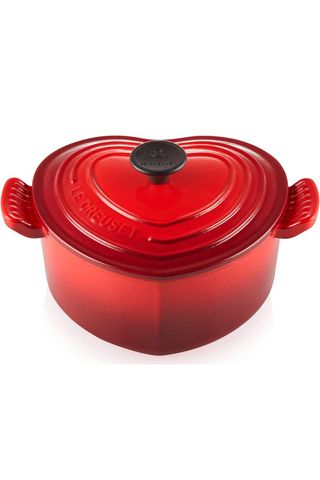 Le Creuset Enamelled Cast Iron Heart-Shaped Dish - wedding gift ideas