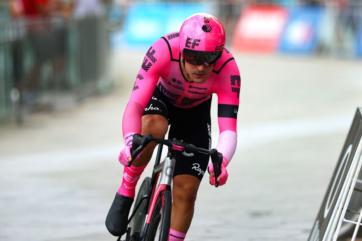 Tour Down Under 2023 - 23rd Edition - Prologue Adelaide - Adelaide 5,5 km - 17/01/2023 - Alberto Bettiol (ITA - EF Education - EasyPost) - photo Kei Tsuji/SprintCyclingAgency&Acirc;&copy;2023