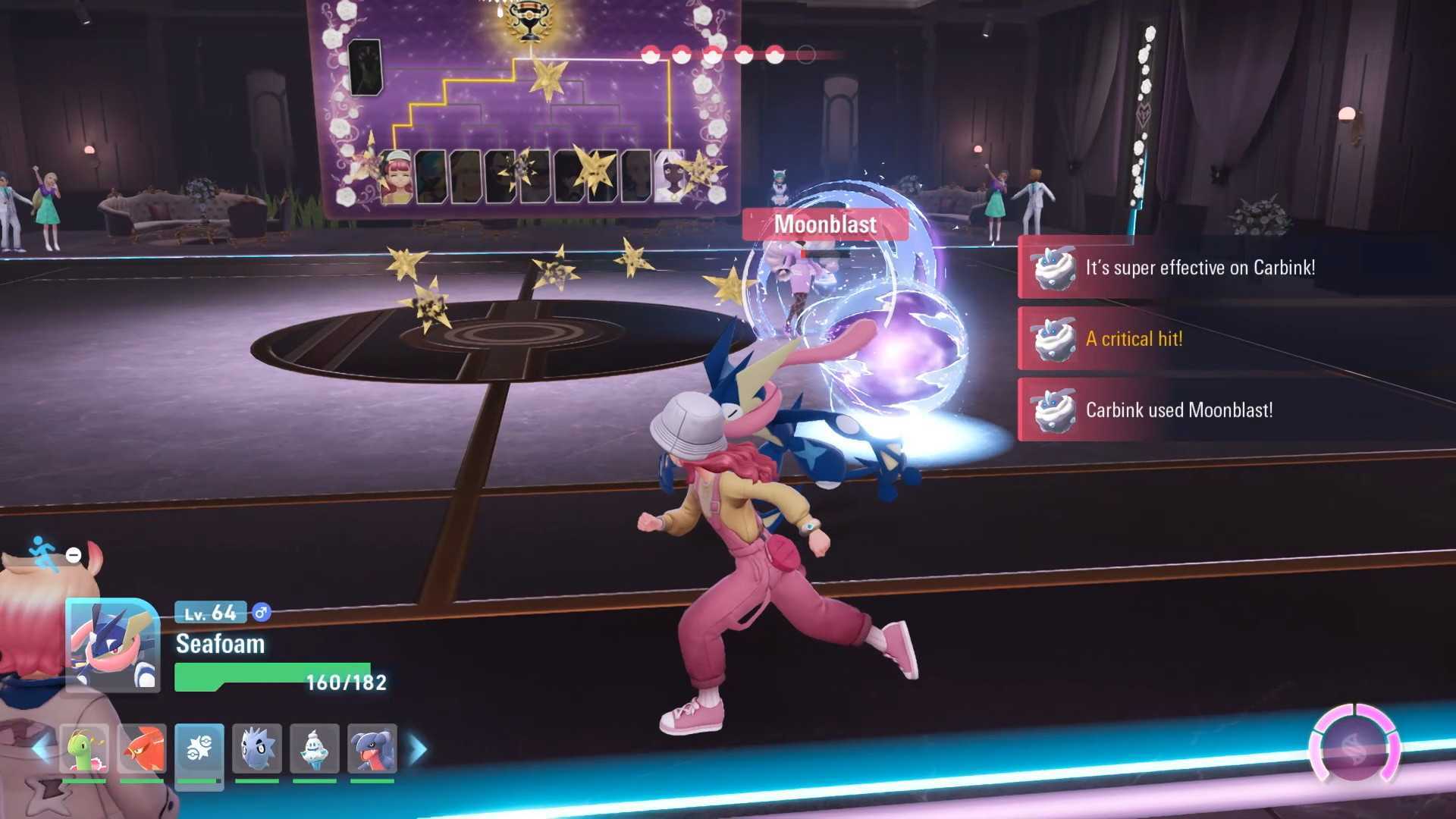 Keep your distance in a fight so Pokemon can dodge attacks in Pokemon Legends: Z-A