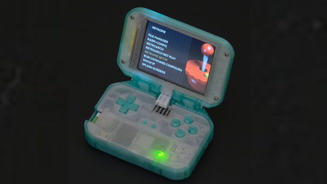 'Pi Tin' retro gaming handheld is minty fresh thanks to a Raspberry Pi ...