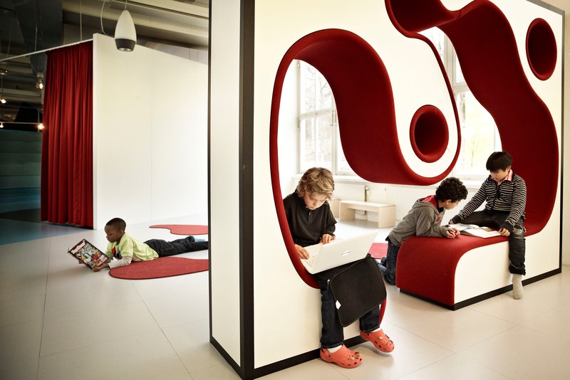 wellness architecture and design Vittra school Stockholm