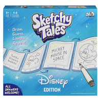 Sketchy Tales Disney Edition board game | $17.30 at Amazon
As a family-friendly version of the excellent but very adult Scrawl, this board game is superb if you want a drawing challenge that's a bit like Telephone and Pictionary combined. It's sweet, inventive, and easy to play, so it's the perfect Disney gift for all ages.

UK price: £10 at Amazon