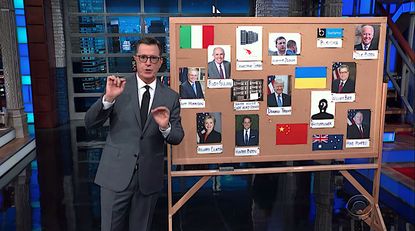 Stephen Colbert explains the Ukraine scandal