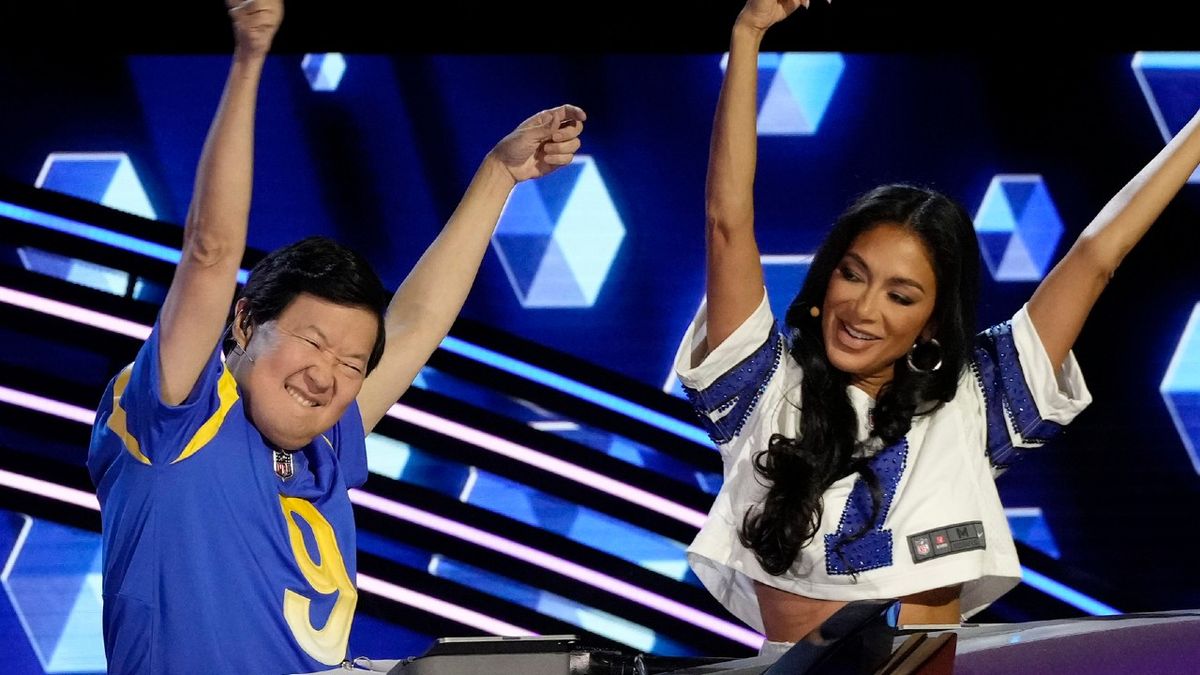 Ken Jeong and Nicole Scherzinger on The Masked Singer on Fox