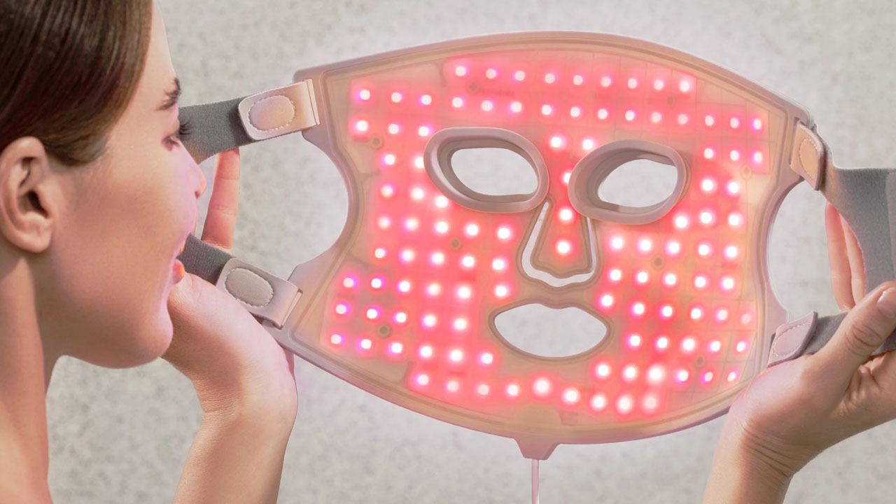 Nanoleaf's light therapy face mask serves The Skin I Live In realness