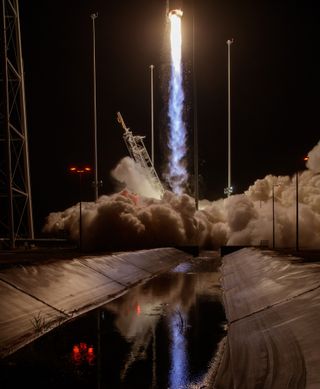 Orbital ATK Antares Rocket Closeup