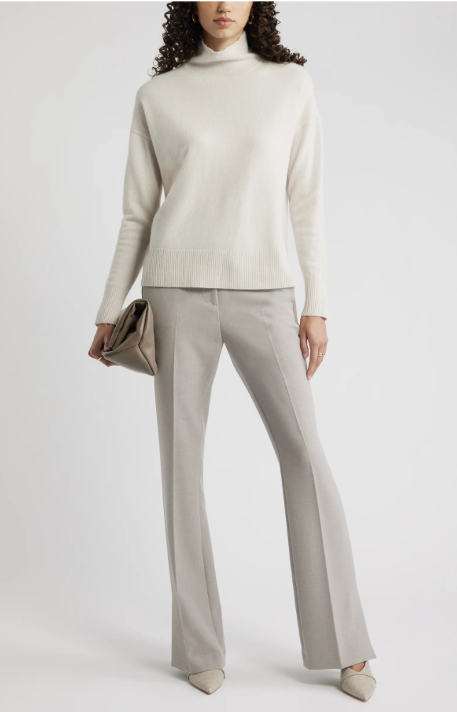 Nordstrom, Oversize Cashmere Turtleneck Sweater
