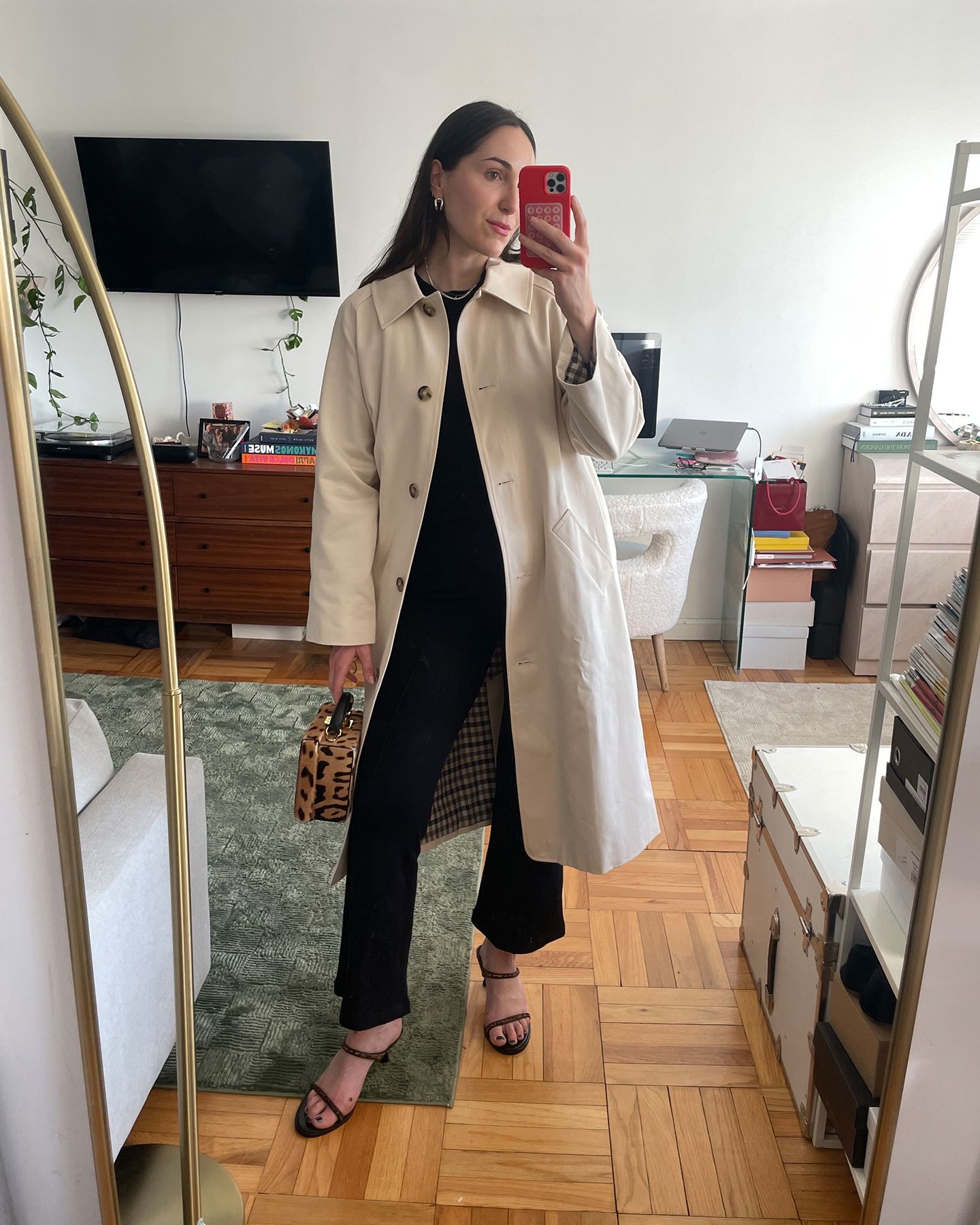 Sezane trench coat