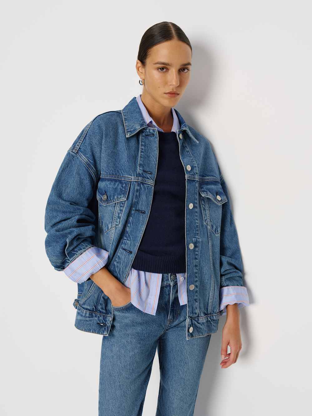 Brooks Oversized Denim Jacket