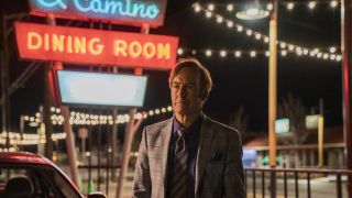 Saul outside of El Camino Diner in Better Call Saul