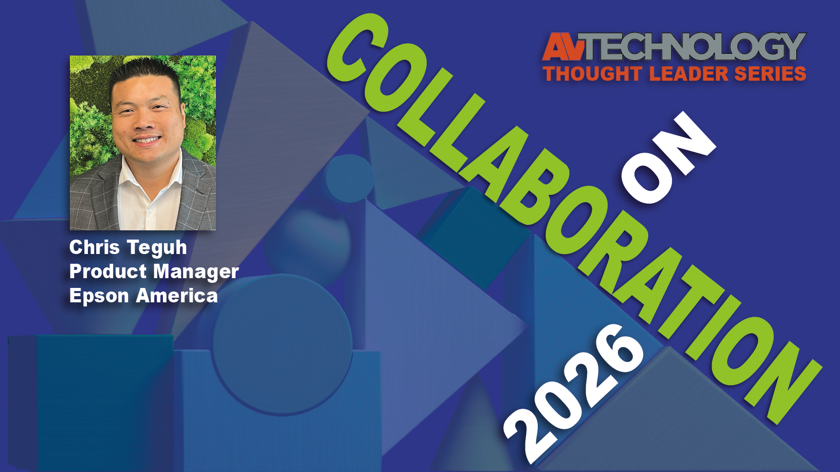 Chris Teguh, Product Manager at Epson America 