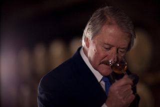 Master Distiller Richard Paterson tasting The Dalmore Decades collection