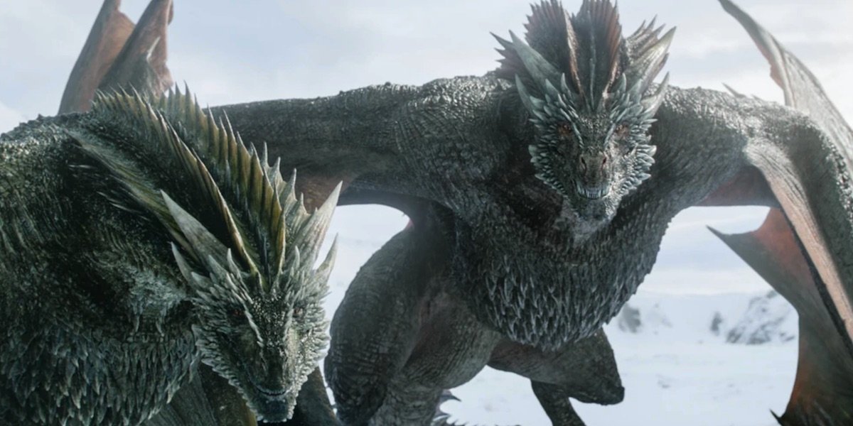 Two of Dany&#039;s dragons