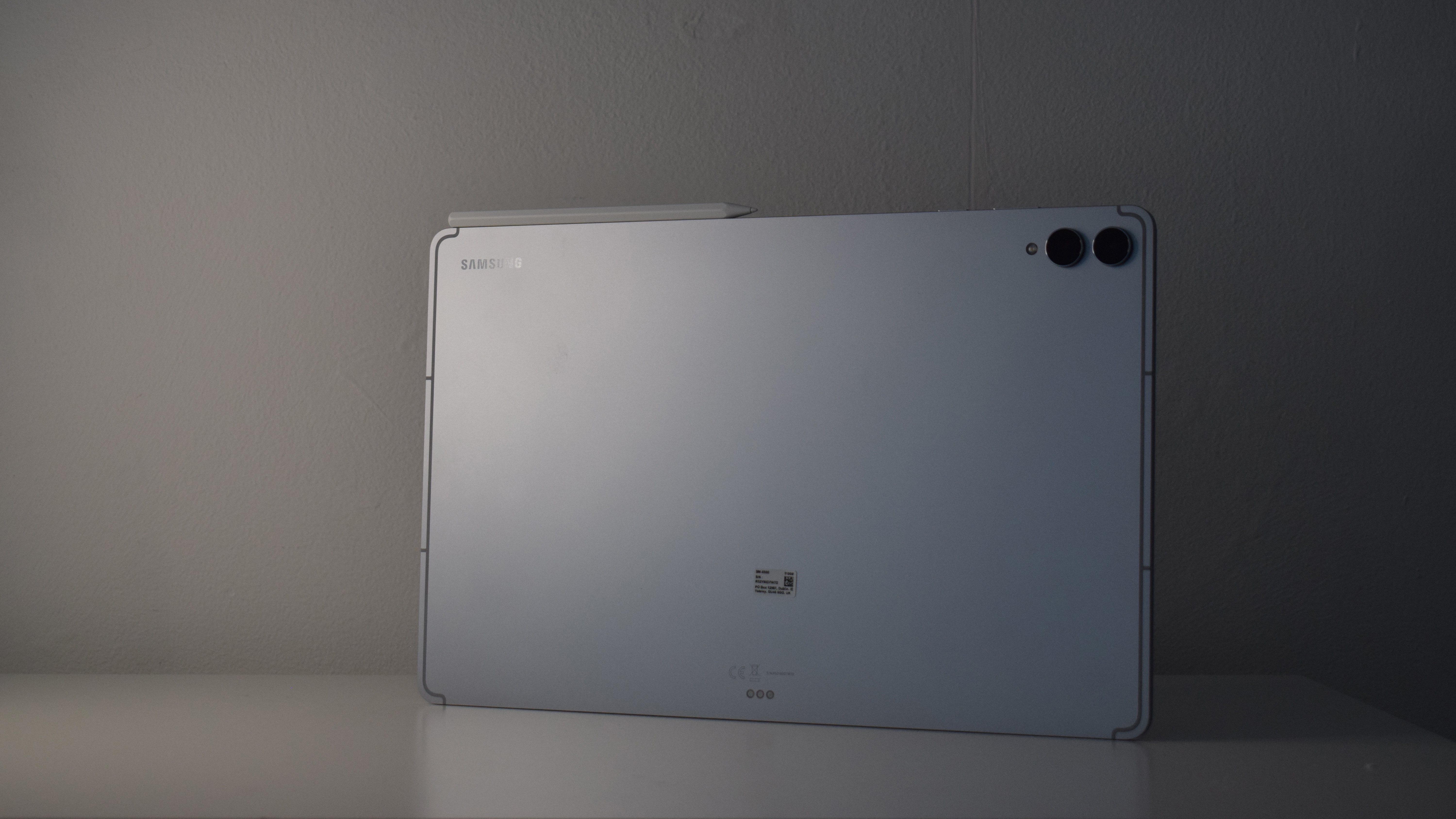 The Samsung Galaxy Tab S11 Ultra on a desk 