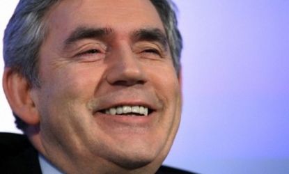 British prime minister Gordon Brown has been known to hurl soda cans at staffers.